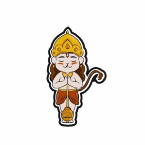 KaaHego GOD Child Hanuman MDF Fridge Magnet Pack Of 2