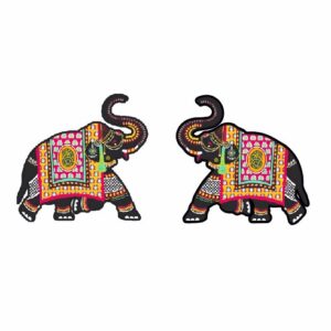 KaaHego Elephant MDF Fridge Magnets 1 Set (2PCS)