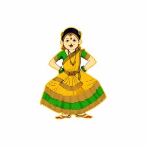 KaaHego DANCE MDF Fridge Magnets Pack Of 2