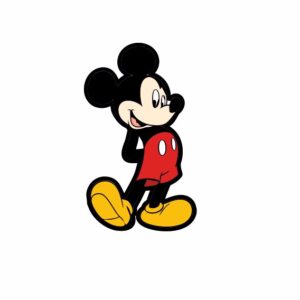 KaaHego Mickey Mouse MDF Fridge Magnet Pack Of 2