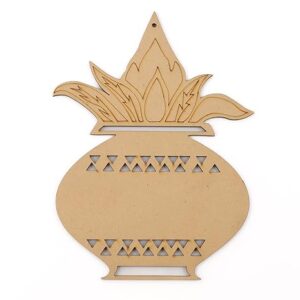 Kaahego PRE Marked Wooden MDF Art and Craft Marking Wooden Plate Creative Paint Board for Crafts Work Artistic DIY Work Art (Size 8X6 ) 3mm