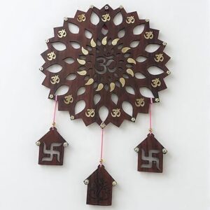 KaaHego Om Decorative Wall Hanging Wooden Art Decoration item for Living Room | Bedroom | Home Decor | Gifts | Quotes Decor Item | Wall Art For Hall | Mdf Wall Decoration