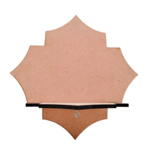 KaaHego Diya Stand Wall Shelf Wall Bracket Floating Shelf(Thickness 5mm) (Size 4X4 Inches).