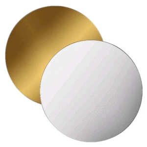 KaaHego Round Mirror Acrylic for DIY Project (Thickness 3mm) (Size 7X7 inches)