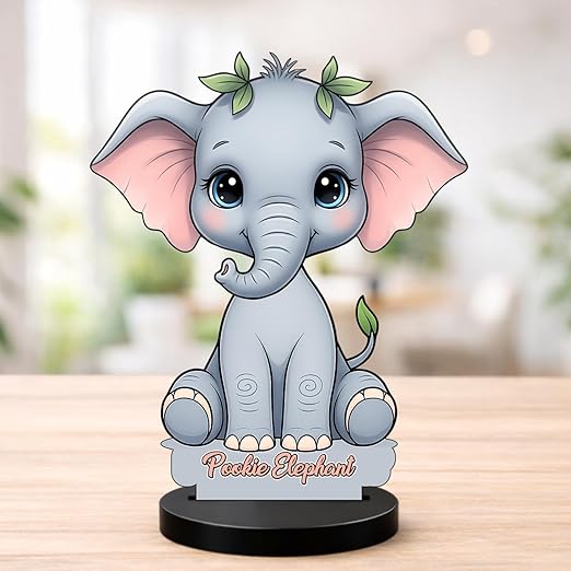 KaaHego Wooden Funny Quotes Table Decoration Showpiece for Office Desk & Home Decor | Engineered Wood Modern Art Stand | Living Room Center Table Decorative Gift Item